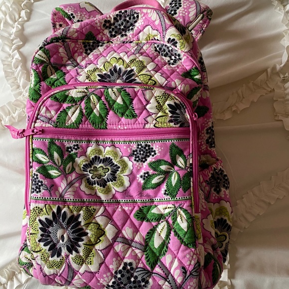 Vera Bradley “Priscilla” Pink Campus Backpack!